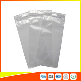 China De transparante Industriële Ritssluiting doet Plastic LDPE in zakken Resealable met Handvatgat/Hanger leverancier
