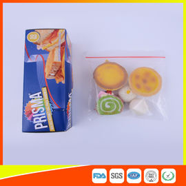 China PE Transparante Plastic Snackzakken met Ritssluiting, Opnieuw te gebruiken Snack en Sandwichzakken leverancier