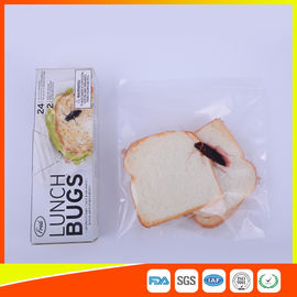 China Van de Zakken Transparante Eco van de ritssluitings de Luchtdichte Plastic Sandwich Vriendschappelijke Gedrukte Douane leverancier