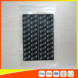 China Industriële Verpakkende Ritssluitings Plastic Reclosable Zakken met de Druk van de Oppervlaktegravure leverancier