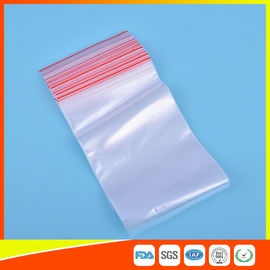 China De kleine Plastic Ritssluiting doet/Luchtdichte Ritssluitingszakken voor de Kosmetische Verpakking van de Voedselgeneeskunde in zakken leverancier