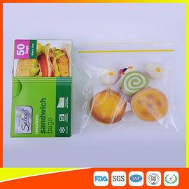 China De waterdichte Plastic Sandwich doet Reclosable 18 X 17cm in zakken voor Voedselopslag leverancier