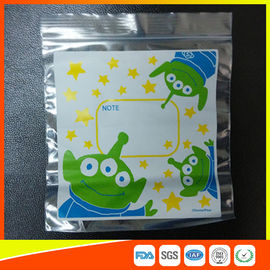 China De plastic Douane drukte Ritssluitingszakken/Decoratiezakken voor Kleinhandels en Promotiegebruik leverancier