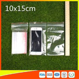 China 10 x 15 Duidelijke Reclosable Ritssluitings Plastic Zak/Zelfdichtende Polyzak leverancier