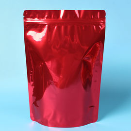China Aangepaste Rode Thee Verpakkende Zakken met Ritssluiting/Koffieboonzakken leverancier